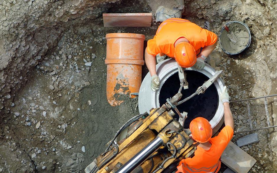 assainissement canalisation Moisselles